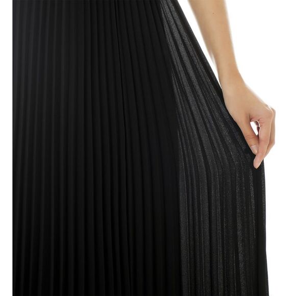 Hugo Boss Womens Deplisa Chiffon Maxi Dress 0 Black - NWT $1395 - Picture 3 of 5